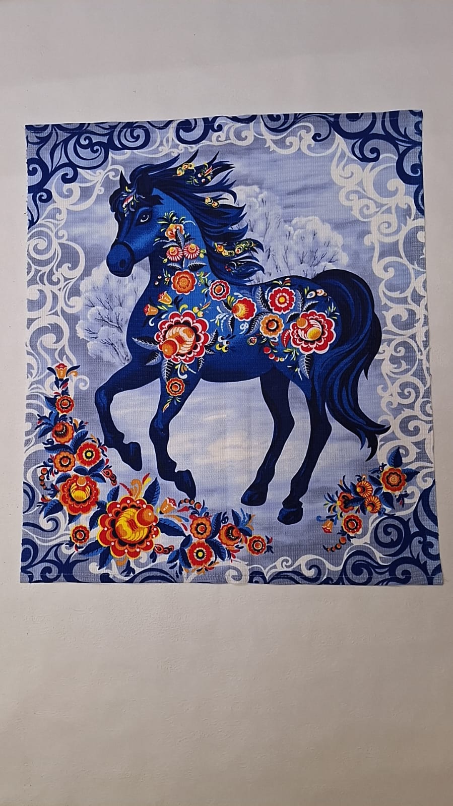 Полотенце вафельное КОНЬ 50х58