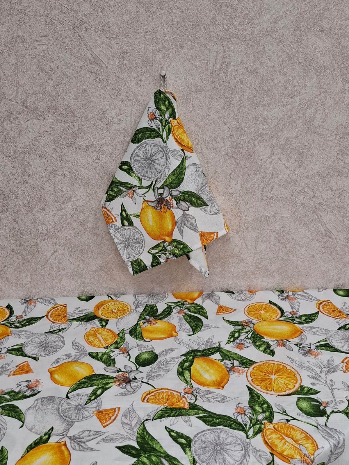 Полотенце рогожка ЗИМНЯЯ СКАЗКА 59х45